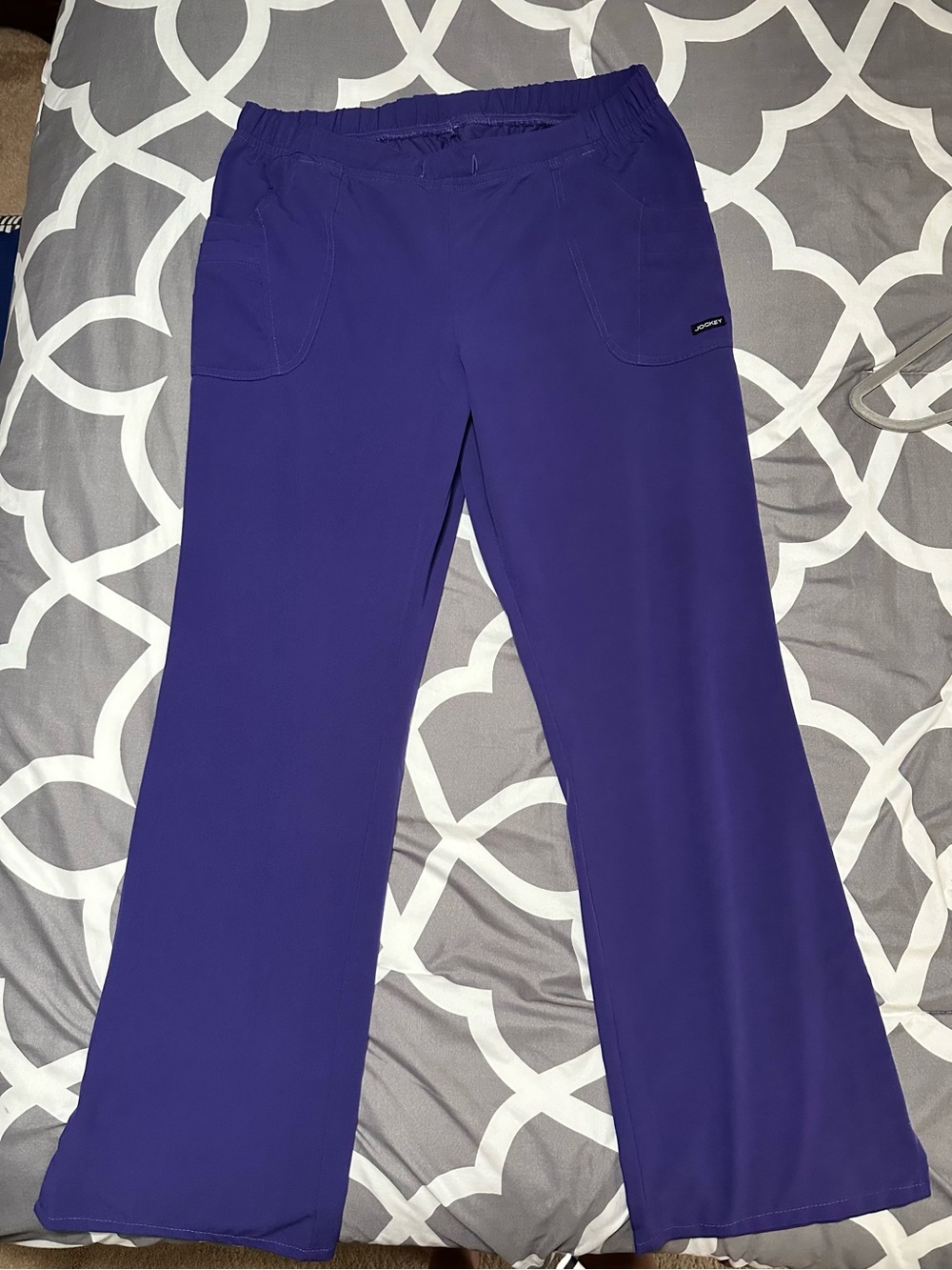 Jockey womens Purple Scrub Pants large